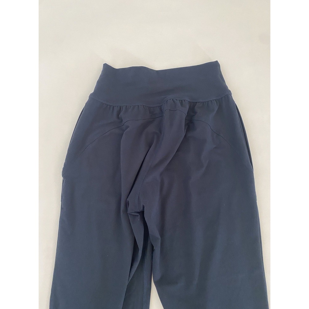 RAE MODE Butter Soft Sz Small Jogger Pockets Navy Blue Yoga Womens Excellent - Picture 12 of 14